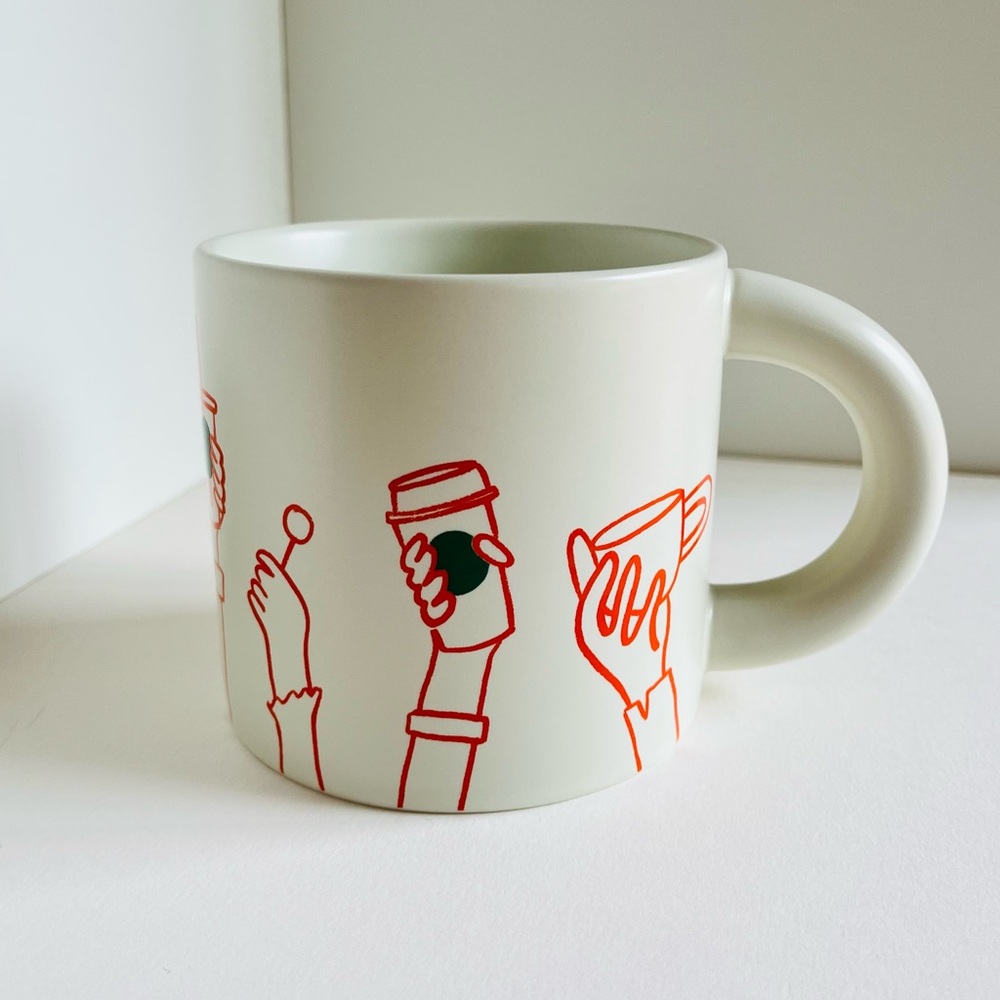 Starbucks “Cheers” ceramic mug